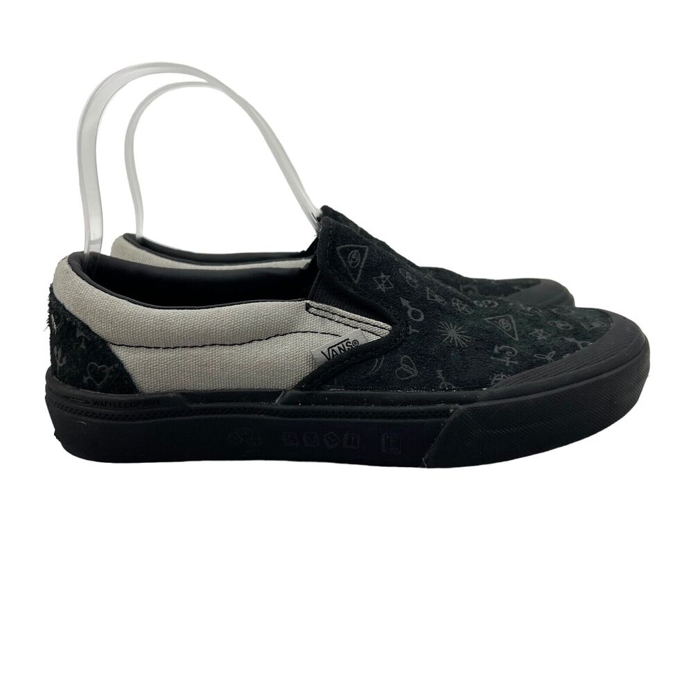 Vans Shoe Womens 6 (Mens 4.5) Professional BMX Slip On Pop Cush Bicycle Sneaker